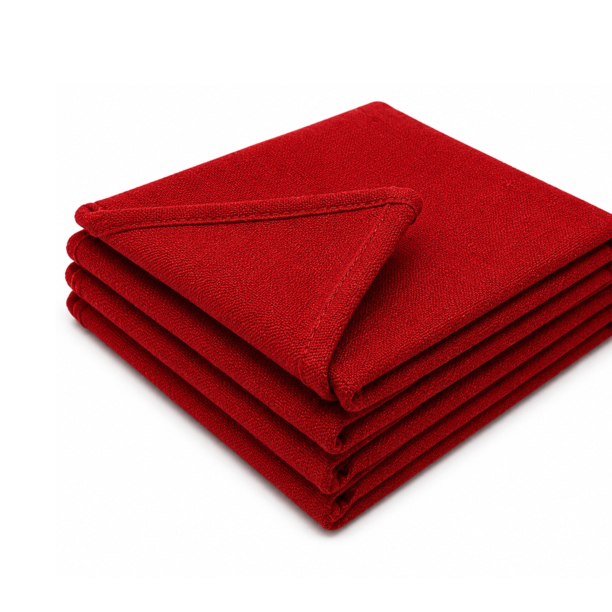Heavy Duty Red Canvas Drop Cloth Painter Sheet – Thick & Absorbent Cover