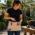 2-Pocket Waist Apron – 4 Pack Professional Grade Heavy Duty Work Apron with Adjustable Straps