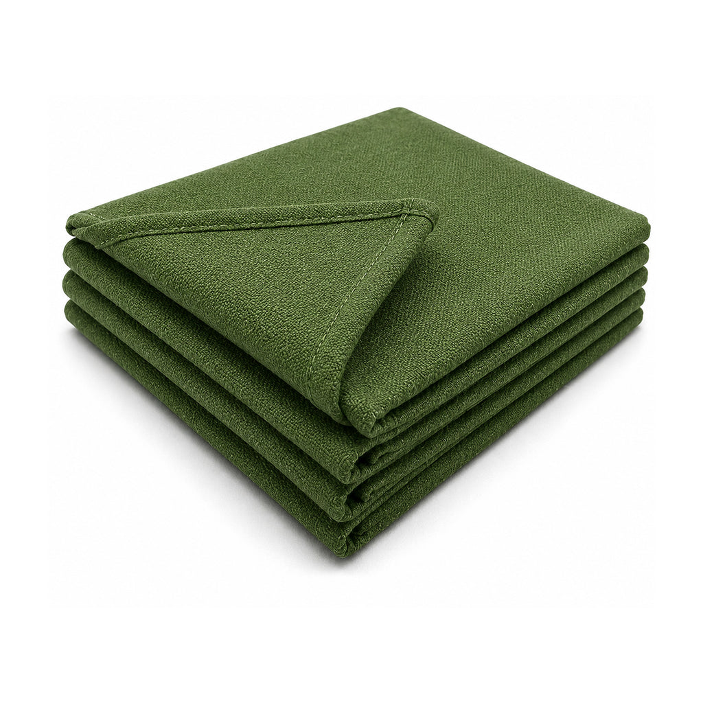 Heavy Duty Green Canvas Drop Cloth Painter Sheet – Thick & Absorbent Cover